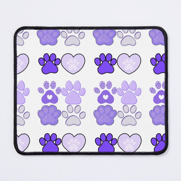 Item preview, Paw Prints in Purple designed and sold by TeeGeeTees.