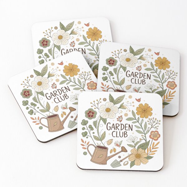 Item preview, Garden Club Floral Gardening Design designed and sold by KHCreative2025.
