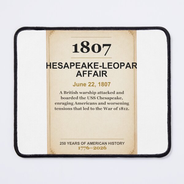Item preview, America 250 | Hesapeake-Leopar Affair | 1807 designed and sold by ariksworld.
