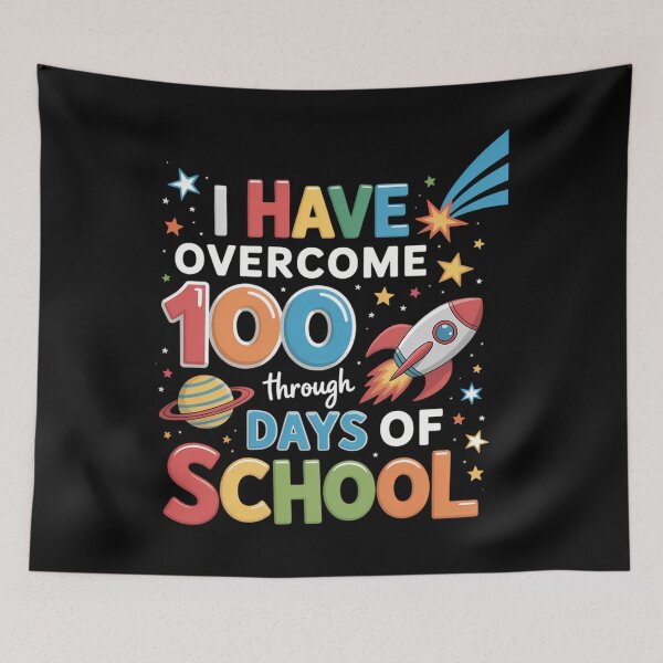 Item preview, I Blasted Through 100 Days of School 100th Day Teacher designed and sold by SapfireStuArt.