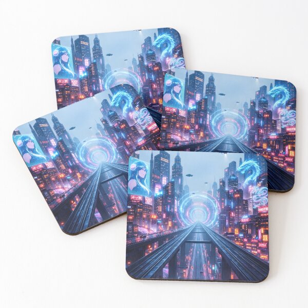 Item preview, Neon Horizon: Cybernetic Dragon Voyage designed and sold by Neo Tokio.