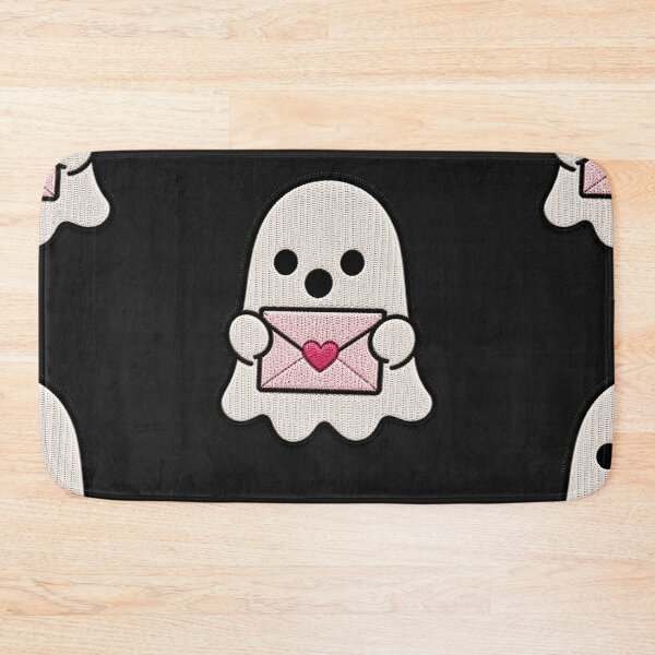 Item preview, Cute Ghost Mail Kawaii Embroidery Patch Design designed and sold by ColorSplash123.