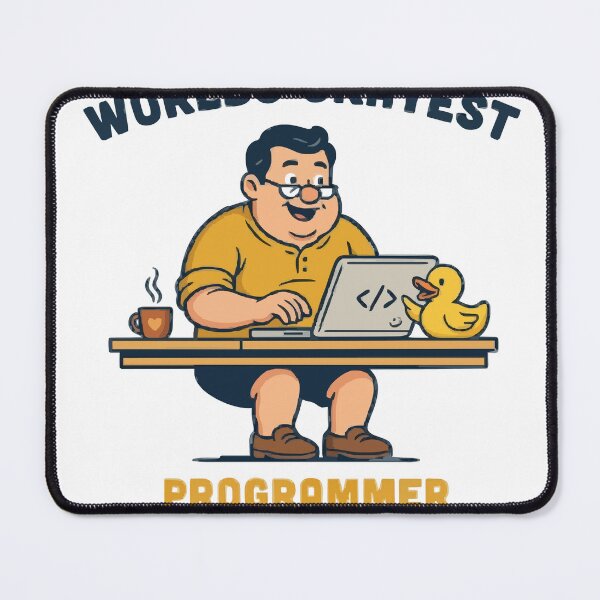 Item preview, WORLDS OKAYEST PROGRAMMER DAD Funny Coding Gift designed and sold by Bianca Oltean.