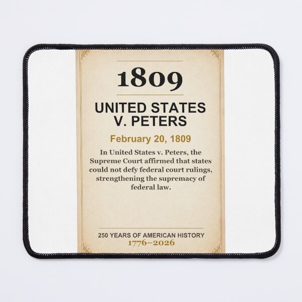 Item preview, America 250 | United States V. Peters | 1809 designed and sold by ariksworld.
