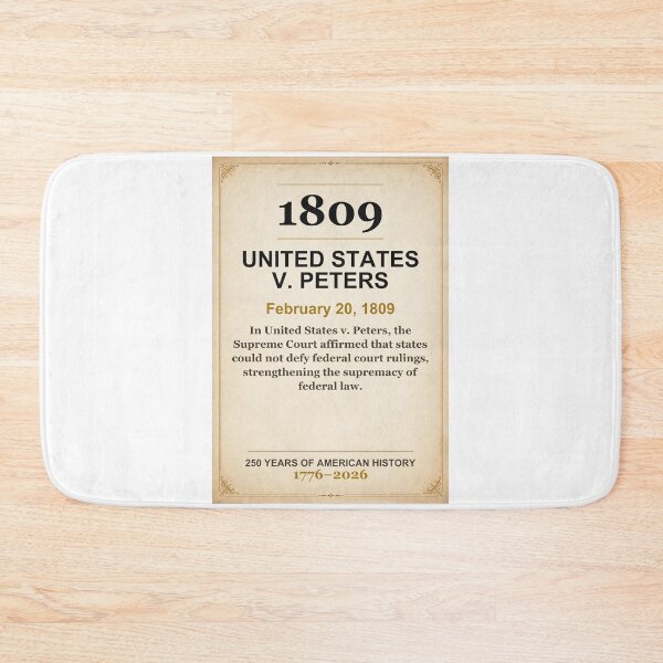 Item preview, America 250 | United States V. Peters | 1809 designed and sold by ariksworld.