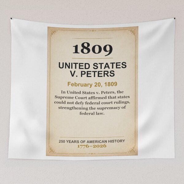 Item preview, America 250 | United States V. Peters | 1809 designed and sold by ariksworld.