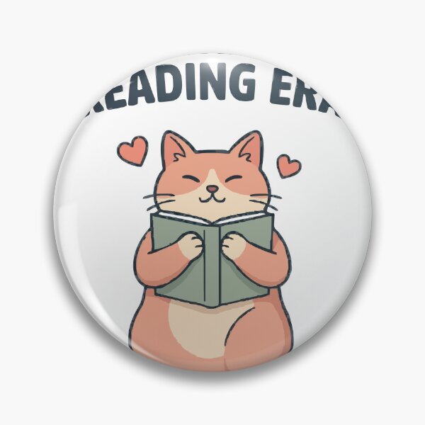 Item preview, Currently In My Reading Era Cute Cat Reader designed and sold by Bianca Oltean.
