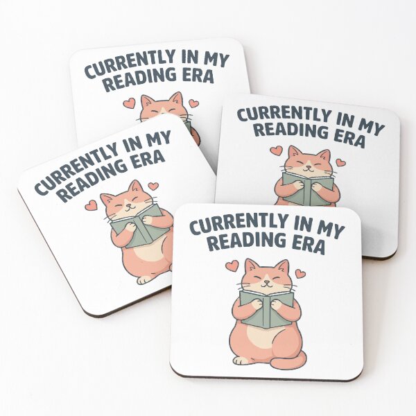 Item preview, Currently In My Reading Era Cute Cat Reader designed and sold by Bianca Oltean.