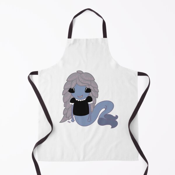 Item preview, Mermy Cute Chibi Siren Deep Sea Monster Ink Art designed and sold by Reneearss.