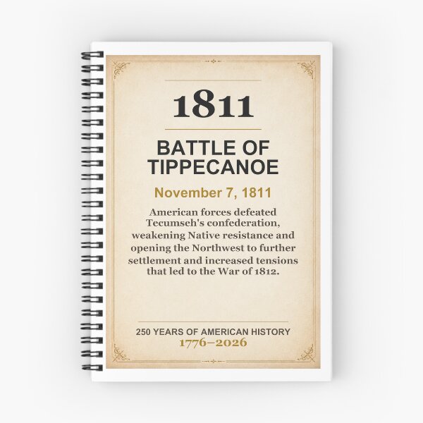 Item preview, America 250 | Battle of Tippecanoe | 1811 designed and sold by ariksworld.
