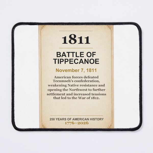 Item preview, America 250 | Battle of Tippecanoe | 1811 designed and sold by ariksworld.