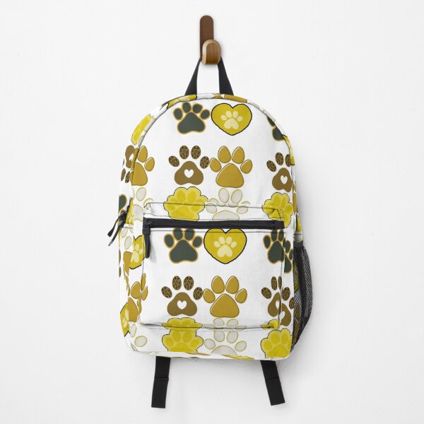Item preview, Paw Prints in Black and Gold designed and sold by TeeGeeTees.
