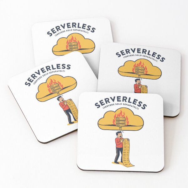 Item preview, Serverless Servers Sold Separately Tech Humor designed and sold by Bianca Oltean.