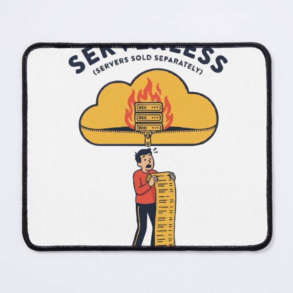 Item preview, Serverless Servers Sold Separately Tech Humor designed and sold by Bianca Oltean.