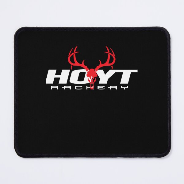 Item preview, Red Deer Skull Antlers Bold White Typography designed and sold by reyesradio.