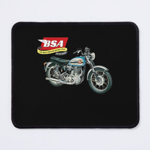 Item preview, Blue and Chrome Vintage Cruiser Motorbike Red Banner Accent designed and sold by reyesradio.