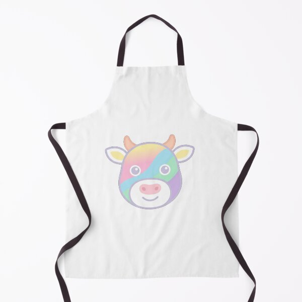 Item preview, Pastel Rainbow Kawaii Cow designed and sold by Owcomm.