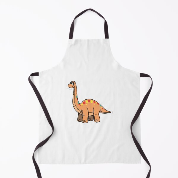 Artikelvorschau, Cute Apatosaurus AI Sticker – Friendly Long-Neck Dinosaur Cartoon entworfen und verkauft von Artisan Finds Online.