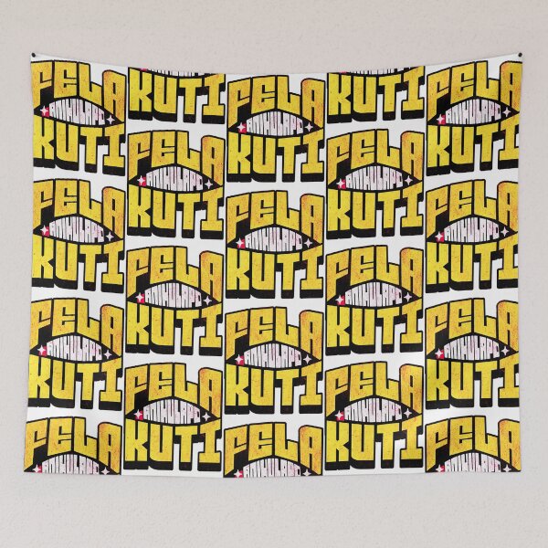 Item preview, Fela Anikulapo Kuti Bold Retro Typography Afrobeat Music Vintage Graphic designed and sold by angelinalkio.