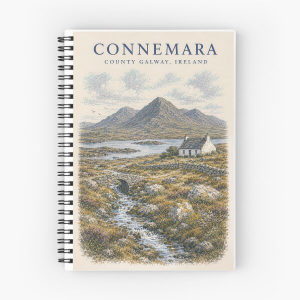 Item preview, Connemara County Galway, Ireland Travel Art – Quiet Natural Places designed and sold by Earth Celebration Designs.