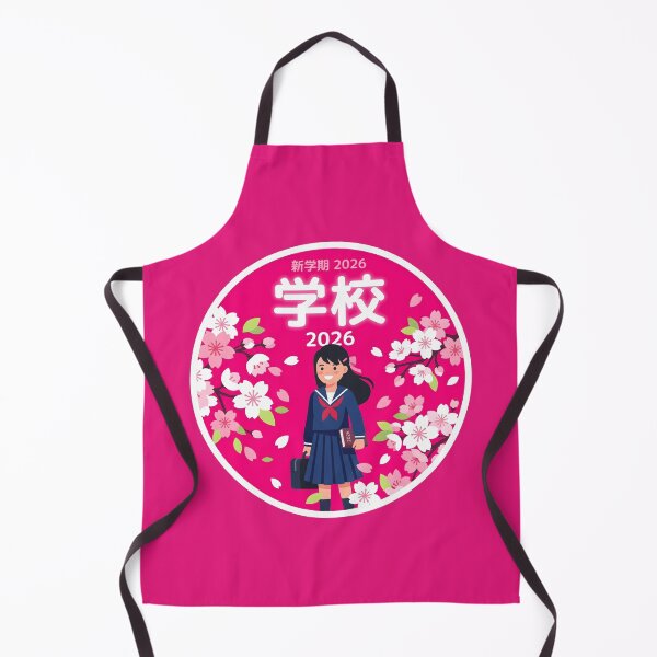 Item preview, Back to School 2026 Cherry Blossom Girl designed and sold by SplashTastic.