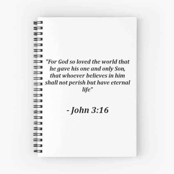 Item preview, John 3:16 Bible Verse designed and sold by SomFX3.