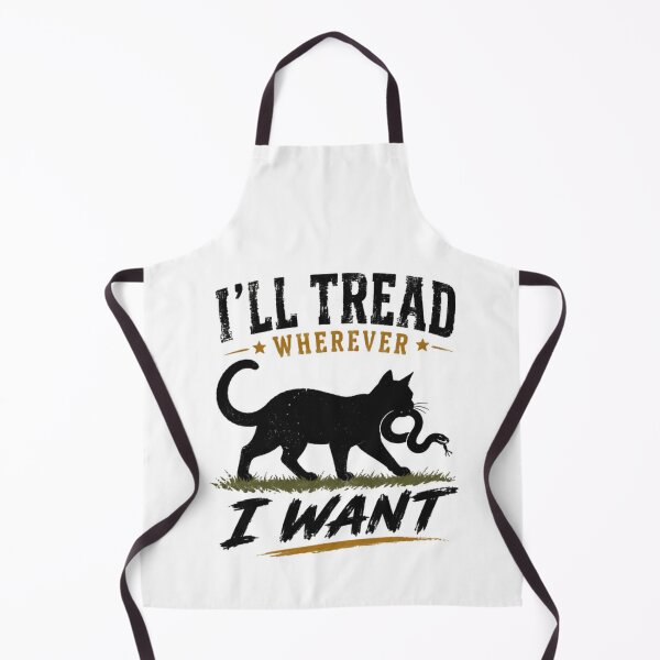 Item preview, I'll Tread Wherever I Want Black Cat Feline Independence Liberty designed and sold by HumansStuck12.