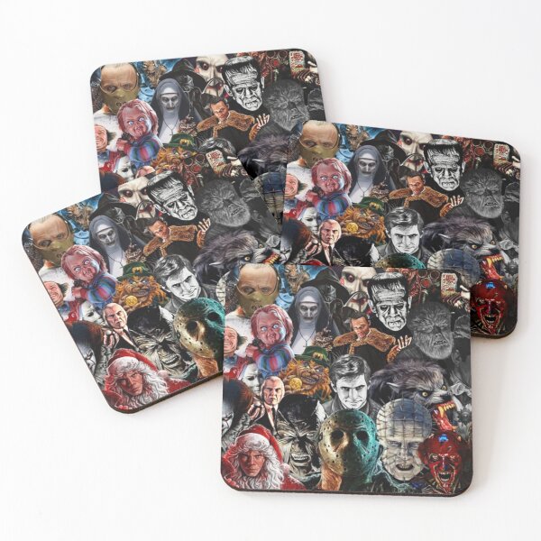 Item preview, Poster Ultimate Collage Of Horror Painting designed and sold by pameLlapOllis.