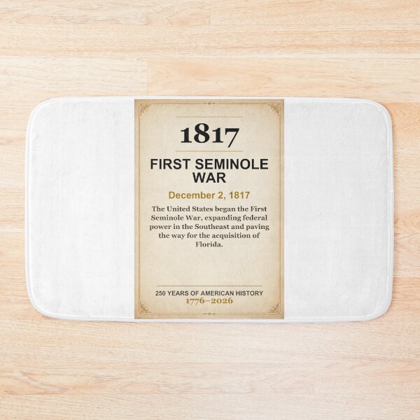 Item preview, America 250 | First Seminole War | 1817 designed and sold by ariksworld.