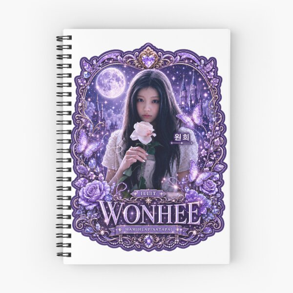Item preview, Minimalist ILLIT Mamihlapinatapai Wonhee Vector Kpop Merch designed and sold by Valereekmerch.
