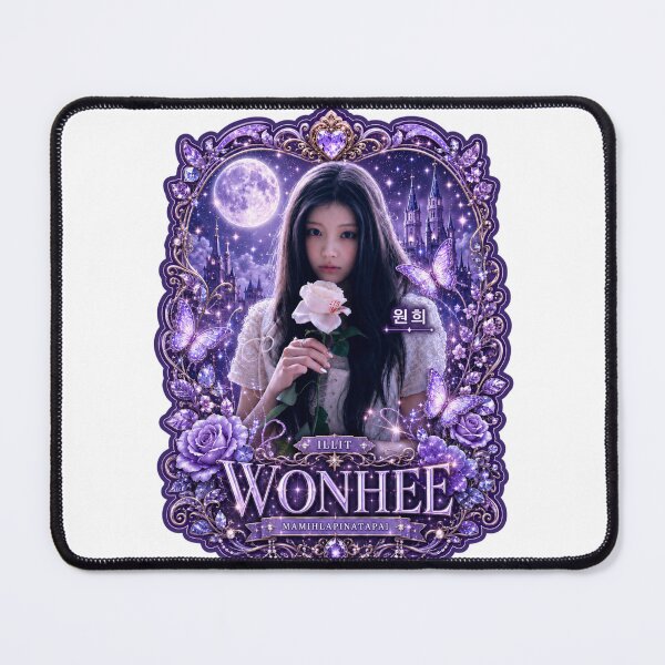Item preview, Minimalist ILLIT Mamihlapinatapai Wonhee Vector Kpop Merch designed and sold by Valereekmerch.