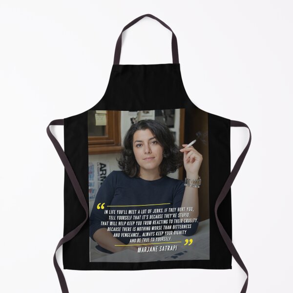 Item preview, Marjane Satrapi Quote Painted HD Art designed and sold by DiverseDazzle.