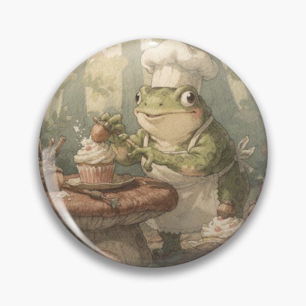 Item preview, The Acorn Cupcake Toad designed and sold by PictorialWhimsy.