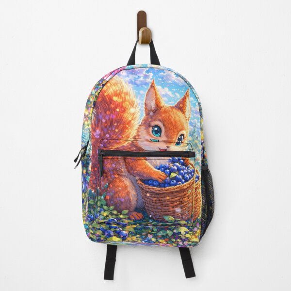 Item preview, Squirrel Picking Blueberries designed and sold by M-Y-A-R-T-.