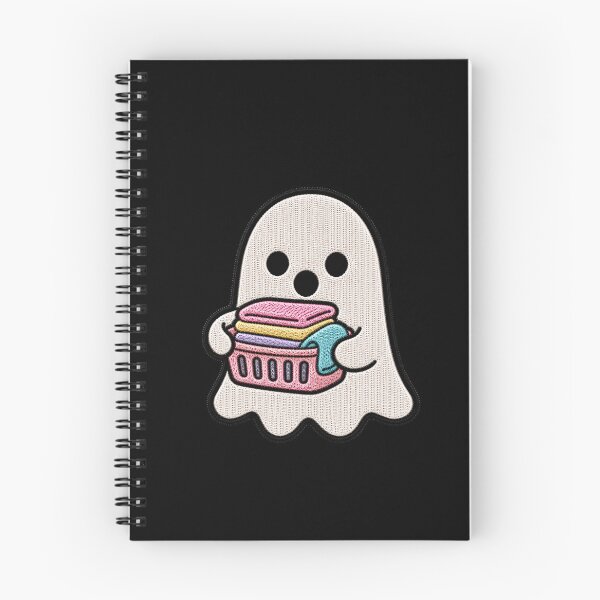 Item preview, Cute Ghost Laundry Kawaii Embroidery Patch Design designed and sold by ColorSplash123.