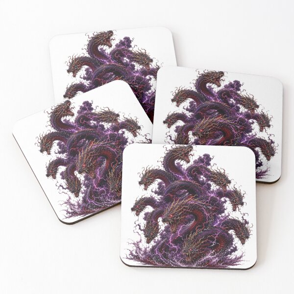Item preview, Storm of the Nine-Headed Void Dragon designed and sold by Rui Mythic Studio.