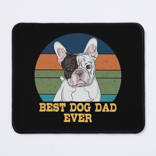 Item preview, Best Dog Dad Ever Frenchie Sunset Garment designed and sold by SoyLamderma.