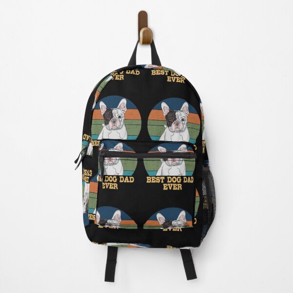 Item preview, Best Dog Dad Ever Frenchie Sunset Garment designed and sold by SoyLamderma.