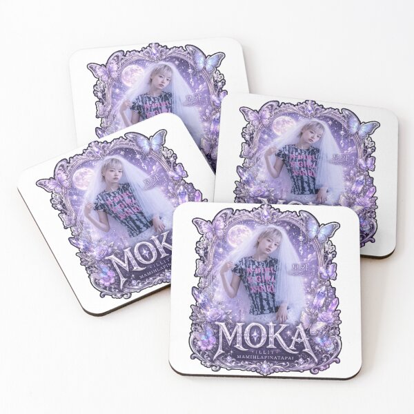 Item preview, Lindo ILLIT Mamihlapinatapai Moka Chibi Kpop Merch designed and sold by Valereekmerch.