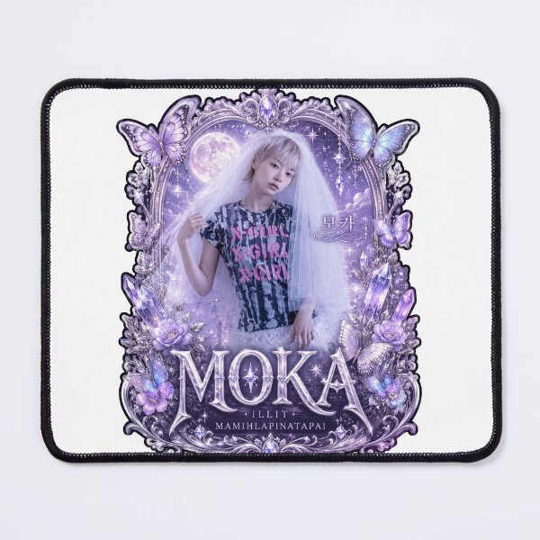 Item preview,  Cute ILLIT Mamihlapinatapai Moka Chibi Kpop Merch designed and sold by Valereekmerch.