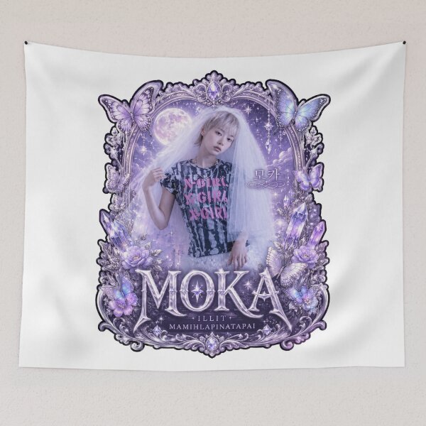 Item preview,  Cute ILLIT Mamihlapinatapai Moka Chibi Kpop Merch designed and sold by Valereekmerch.