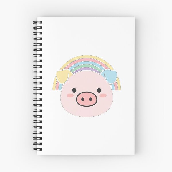 Item preview, Cute Rainbow Piggy designed and sold by Owcomm.