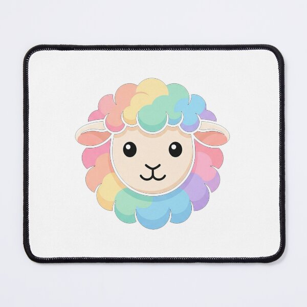 Item preview, Cute Pastel Rainbow Sheep designed and sold by Owcomm.