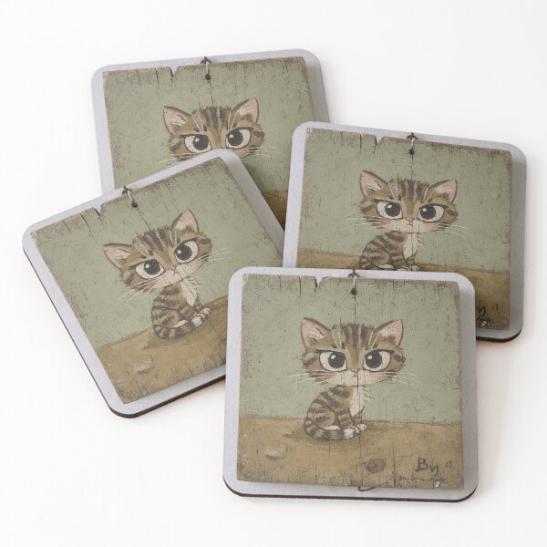 Item preview, The Worried Little Kitten designed and sold by PictorialWhimsy.
