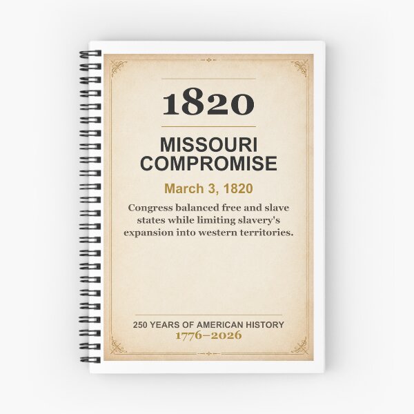 Item preview, America 250 | Missouri Compromise | 1820 designed and sold by ariksworld.