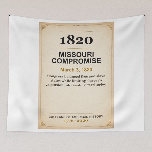Item preview, America 250 | Missouri Compromise | 1820 designed and sold by ariksworld.