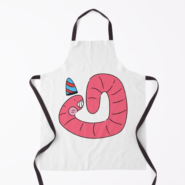Item preview, Cute Pink Happy Worm In Heart Shape Cartoon designed and sold by Lapiinart.