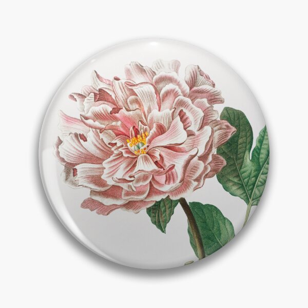Item preview, Moutan Peony Flowers Vintage Botanical Illustration designed and sold by TheRetroArtRoom.