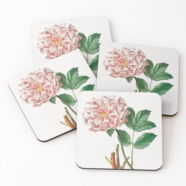 Item preview, Moutan Peony Flowers Vintage Botanical Illustration designed and sold by TheRetroArtRoom.