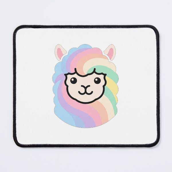 Item preview, Cute Pastel Rainbow Llama designed and sold by Owcomm.